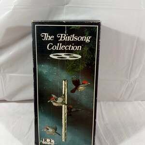 Collectible-Wind Chimes-The Birdsong Collection Woodpecker